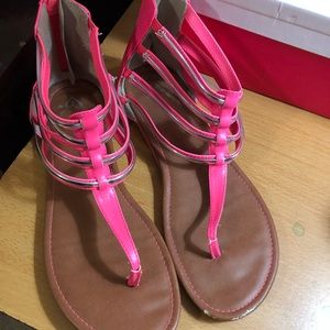 Girls size 9 sandals